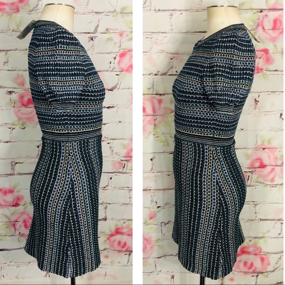 Free people short sleeve metallic sweater dress - Picture 2 of 8